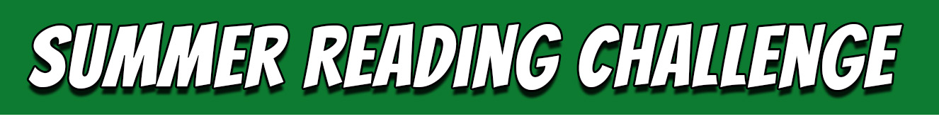 Summer Reading Challenge on green background