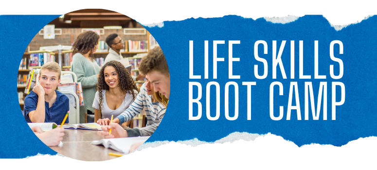 Life Skills Boot Camp Banner