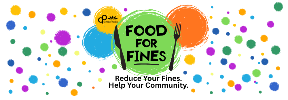 Food for Fines banner