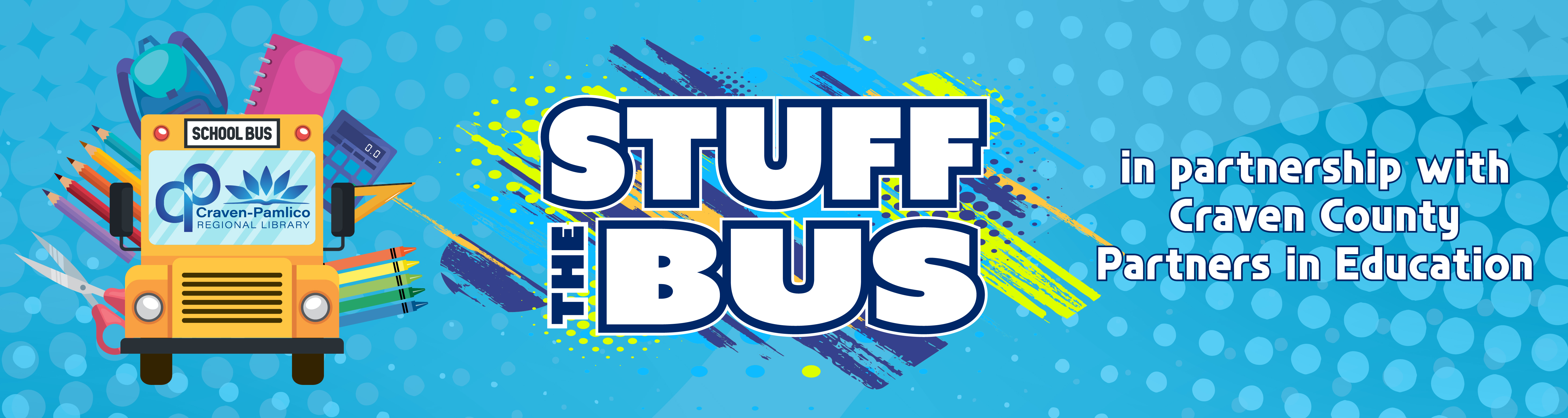 Stuff the Bus banner